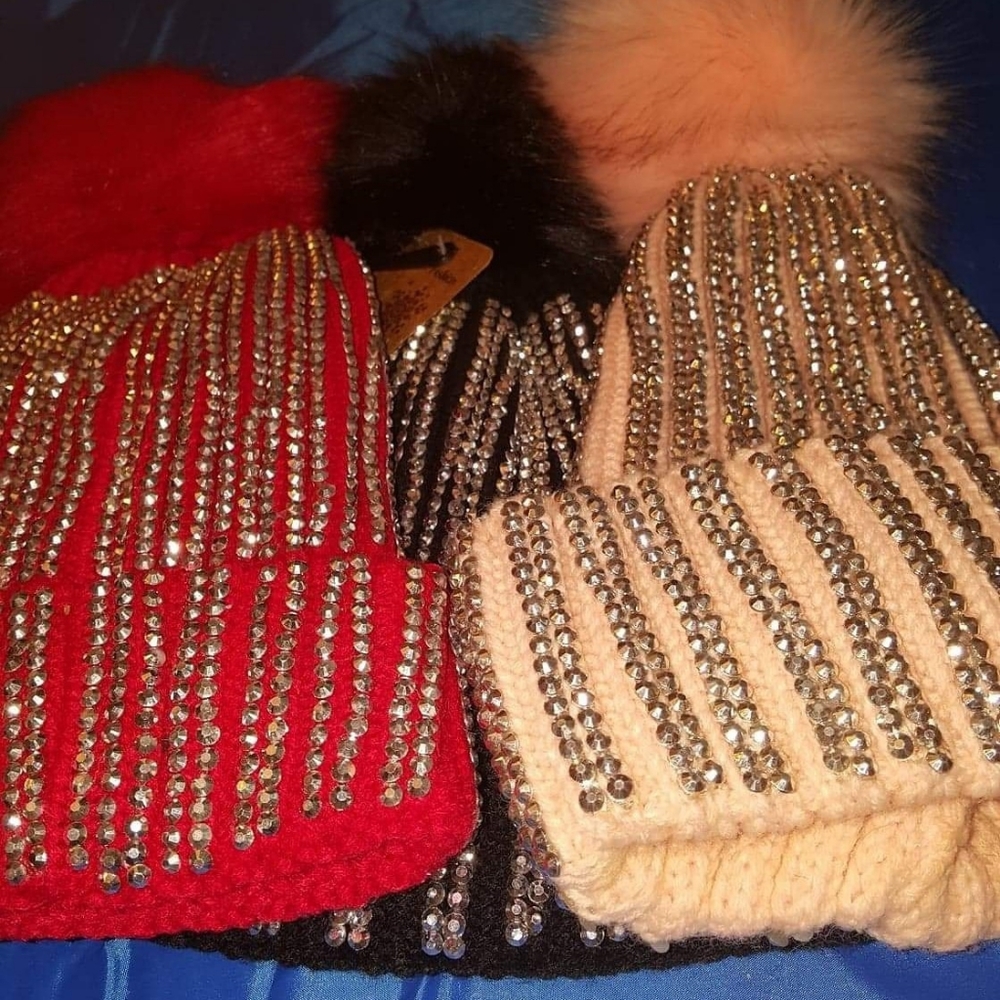 Bling Bling winter hats